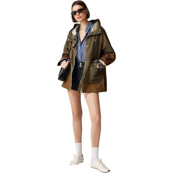 Barbour® Hayley Showerproof jacket Size 4 Olive - Picture 1 of 9